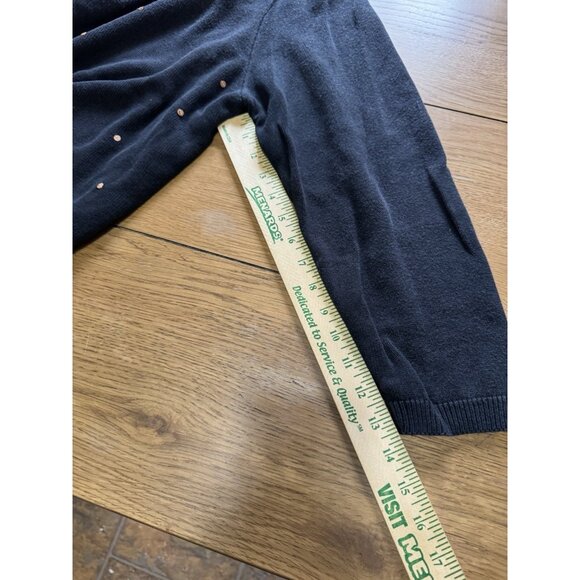 Alfred Dunner Safari Giraffe Sequin Embroidered‎ 2 Piece Cardigan Sweater XL VTG - Picture 8 of 11